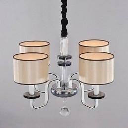 Candelabru minimalist modern de iluminat candelabru de cristal de artă din pânză