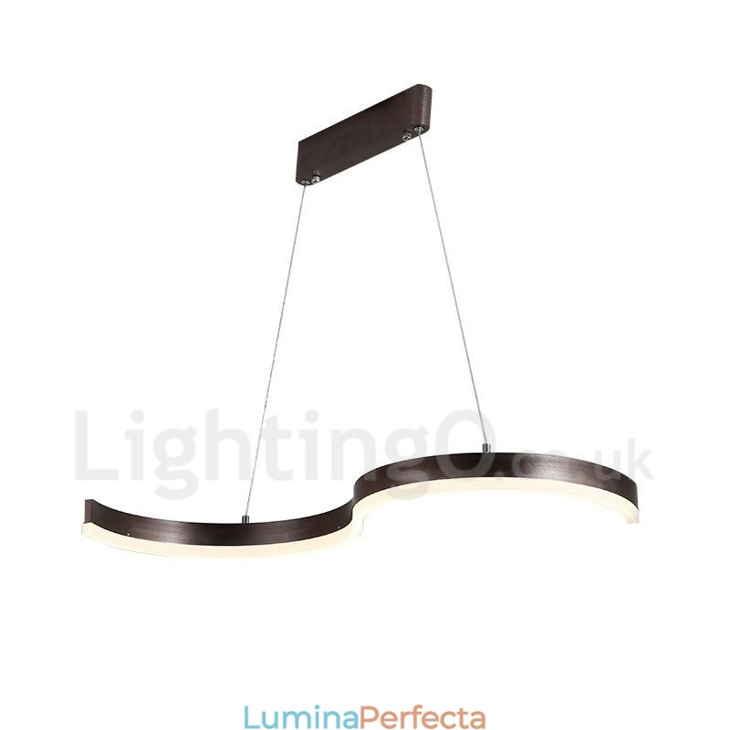 Lampă suspendată liniară reglabilă cu telecomandă Design modern