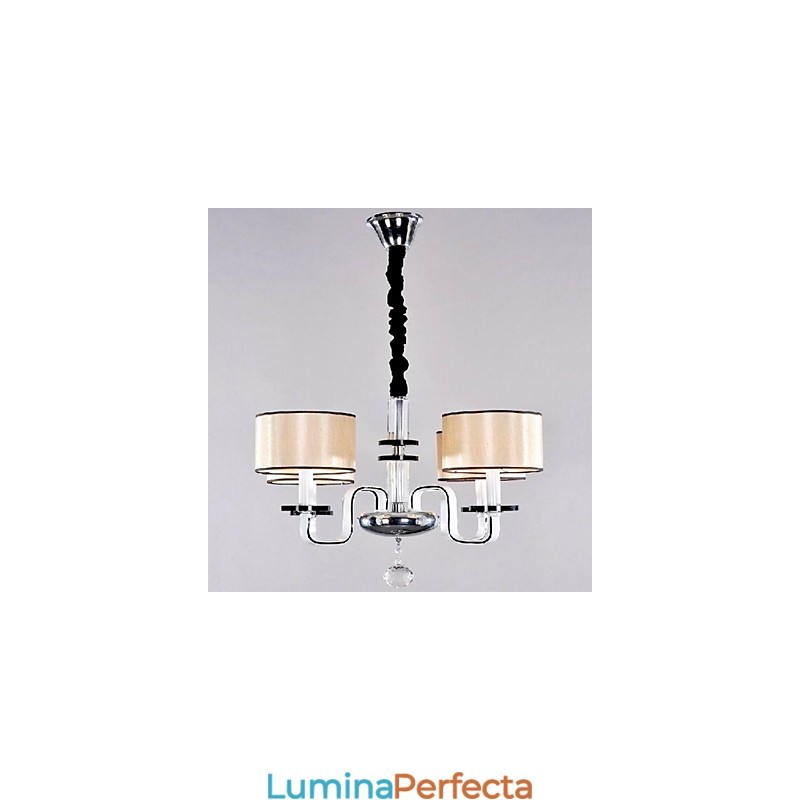 Candelabru minimalist modern de iluminat candelabru de cristal de artă din pânză