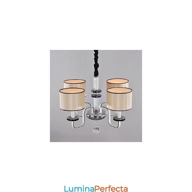 Candelabru minimalist modern de iluminat candelabru de cristal de artă din pânză
