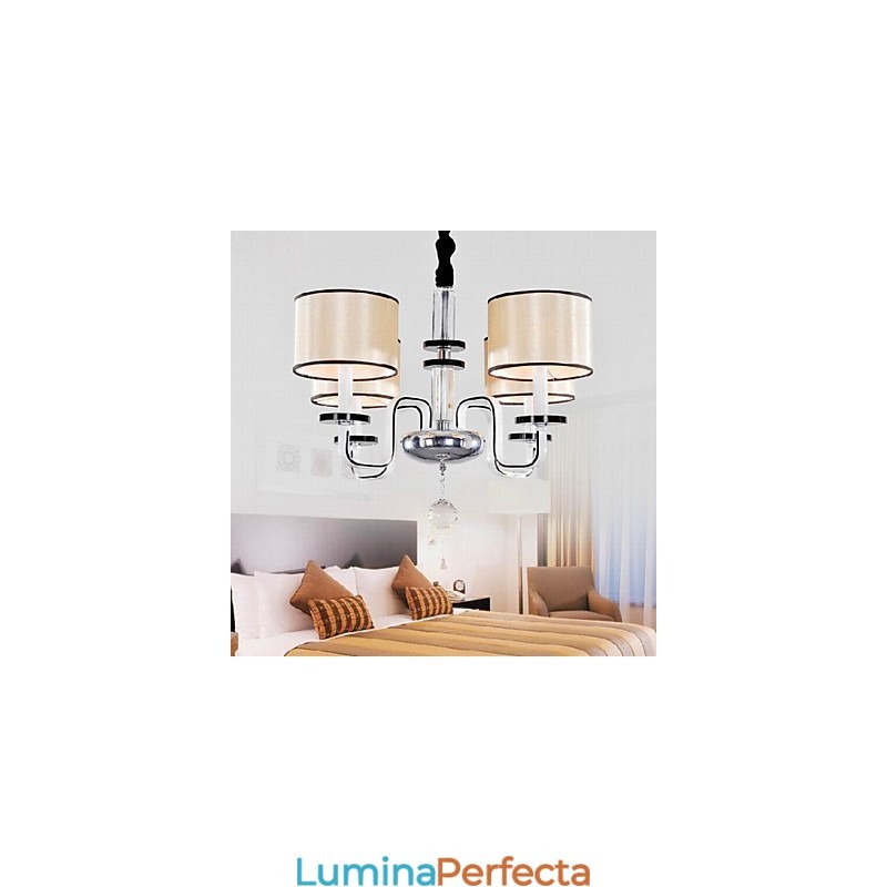 Candelabru minimalist modern de iluminat candelabru de cristal de artă din pânză