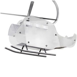 Lampă simplă pentru copii Lampă pentru elicopter din sticlă de desene animate