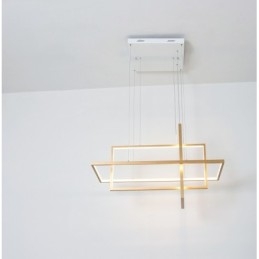 Lumină suspendată liniară reglabilă cu telecomandă Lumină ambientală Finisaje vopsite Aluminiu Design modern