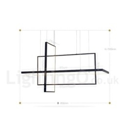 Lumină suspendată liniară reglabilă cu telecomandă Lumină ambientală Finisaje vopsite Aluminiu Design modern