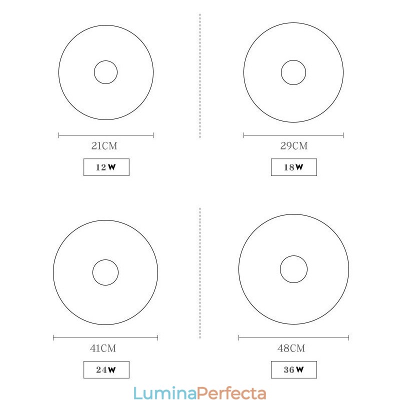 Plafoniera rotundă din lemn ultra subțire, reglabilă, cu abajur din acril, în stil nordic
