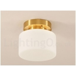 Plafoniera retro vintage cu abajur