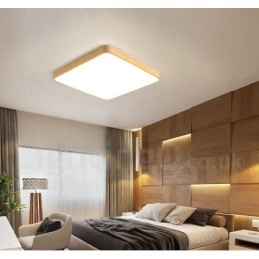 Plafoniere pătrate ultra subțiri, reglabile, în stil nordic modern și contemporan, cu montare încastrabilă, din alamă, cu umbră acrilică, pot fi, de asemenea, folosite ca lampă de perete