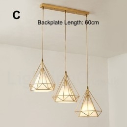 Lampă de suspendare în stil nordic rustic Lodge din alamă pură cu abajur din material textil