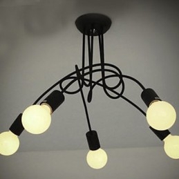 Candelabru din metal pictură contemporană modernă