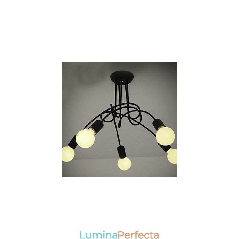 Candelabru din metal pictură contemporană modernă