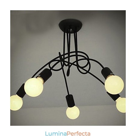 Candelabru din metal pictură contemporană modernă Candelabru din metal pictură contemporană modernă