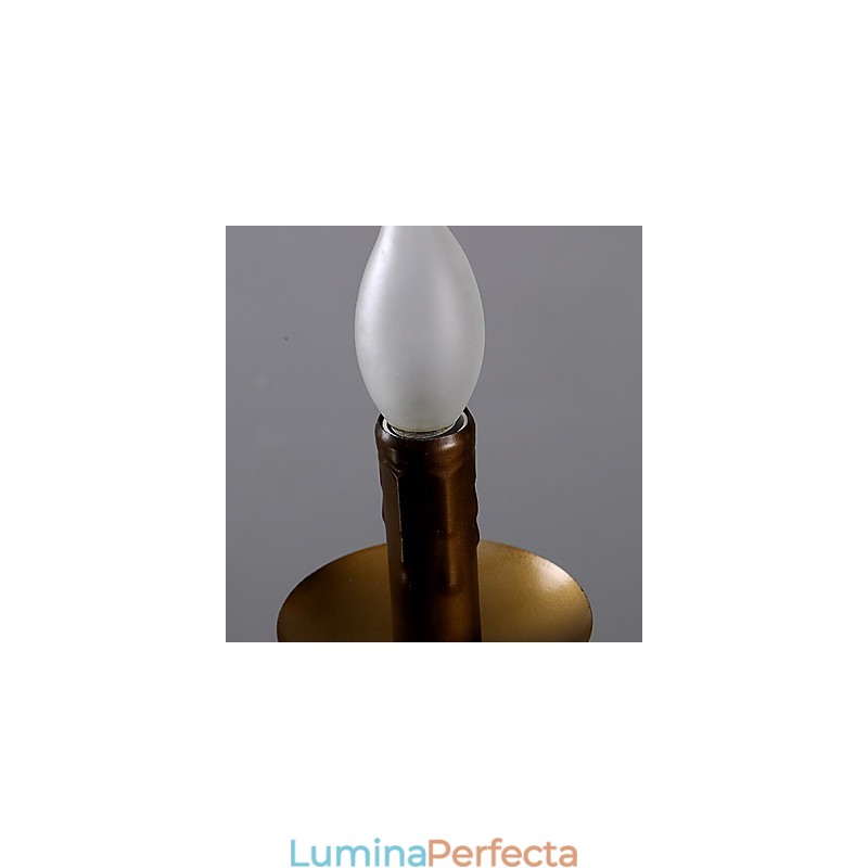 Retro 1 Lampă Cânepă Funie Candelabru Stil Retro Country