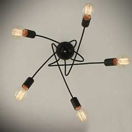 Candelabru din metal pictură contemporană modernă