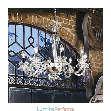 Candelabru de cristal tradițional clasic Candelabru de cristal tradițional clasic