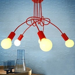 Candelabru din metal pictură contemporană modernă