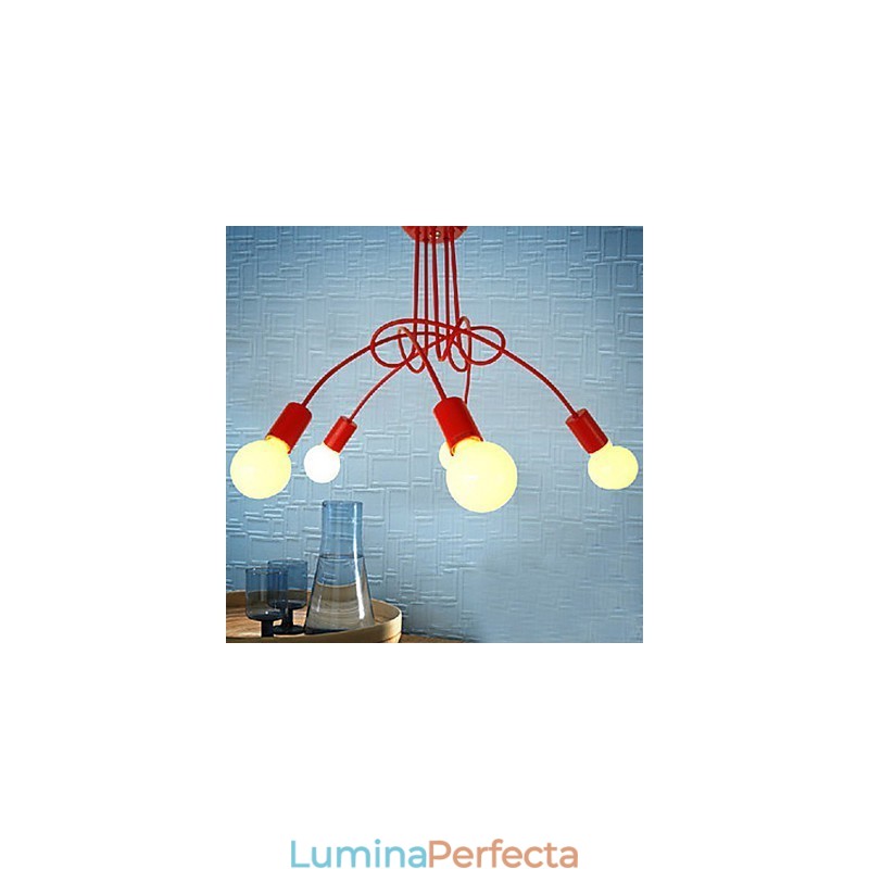 Candelabru din metal pictură contemporană modernă