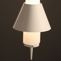 Lampă suspendată din metal, modernă, contemporană, cu 2 lumini