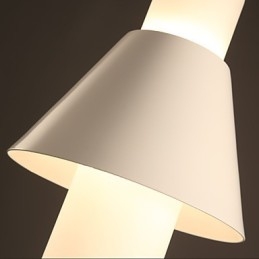 Lampă suspendată din metal, modernă, contemporană, cu 2 lumini