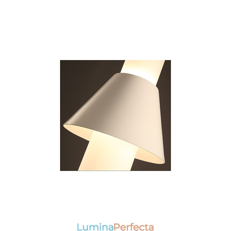 Lampă suspendată din metal, modernă, contemporană, cu 2 lumini