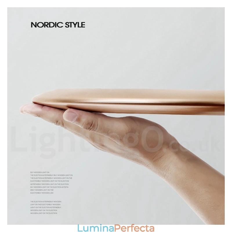 Plafoniere super subțiri cu o grosime de 4 cm, reglabile, în stil nordic modern și contemporan, cu abajur din acril, cu telecomandă, pot fi folosite și ca lampă de perete