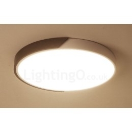 Plafoniere retro din lemn de culoare nuc, ultra subțiri, rotunde, reglabile, cu montare încastrabilă, cu umbră acrilică, pot fi, de asemenea, folosite ca lampă de perete
