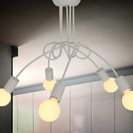 Candelabru din metal pictură contemporană modernă