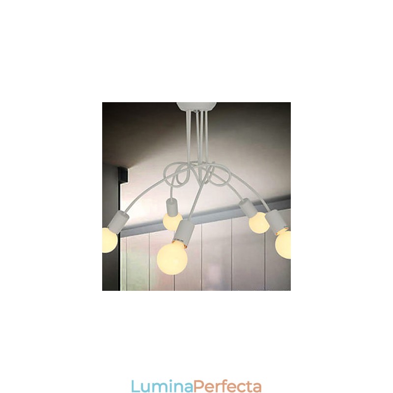 Candelabru din metal pictură contemporană modernă