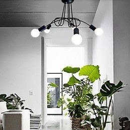 Candelabru din metal pictură contemporană modernă