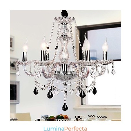 Lumanare Prezintate Candelabru de lux cu 6 lumini Lumanare Prezintate Candelabru de lux cu 6 lumini