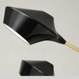 Candelabru retro liniar pe două niveluri 4 lumini cu nuanțe acrilice Garaj în aer liber