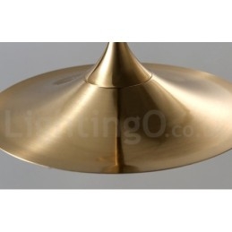 Lampă suspendată cu 1 lumină industrială, în stil mini, galvanizat, vopsit, cu abajur din sticlă