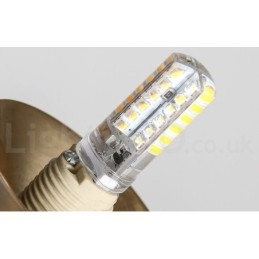 Lampă suspendată cu 1 lumină industrială, în stil mini, galvanizat, vopsit, cu abajur din sticlă