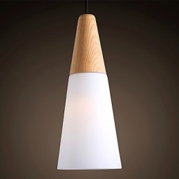 Candelabru stil mini modern contemporan din lemn de bambus