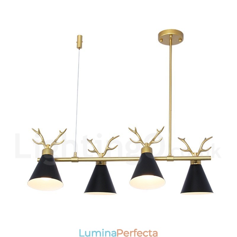 Candelabru Nordic Macaron Modern Antlers cu 4 Lumini
