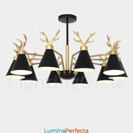 10 candelabru modern nordic Macaron cu coarne 10 candelabru modern nordic Macaron cu coarne