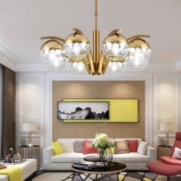 Candelabru Nordic Fashion Aur Argint