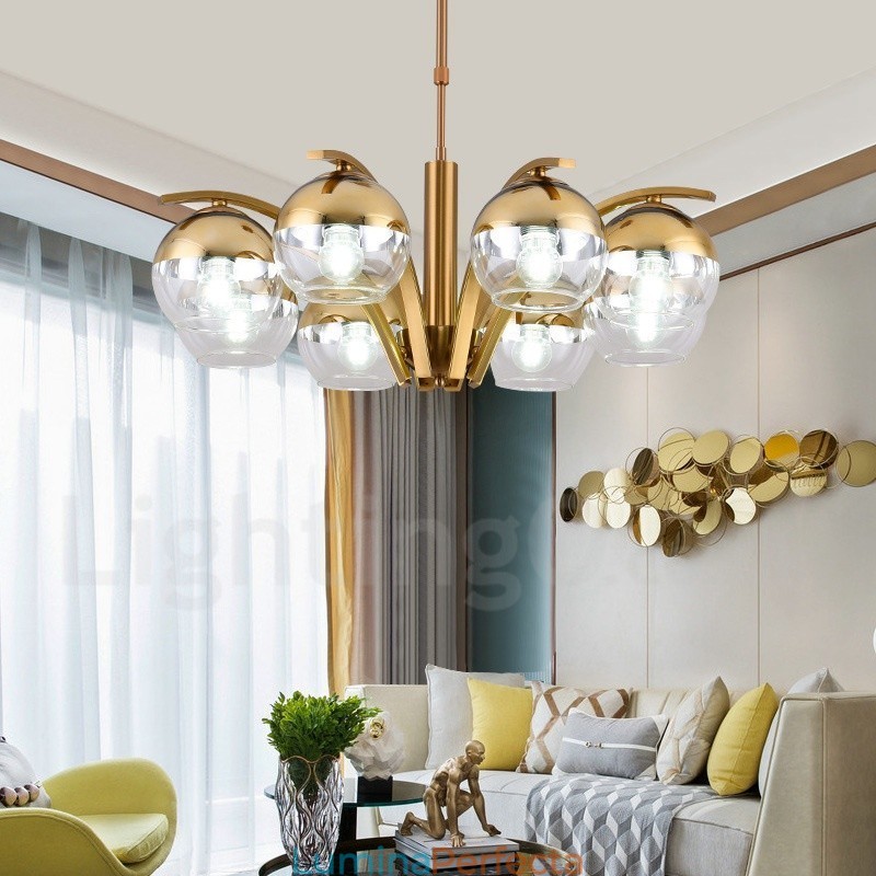 Candelabru Nordic Fashion Aur Argint
