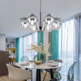 Candelabru Nordic Fashion Aur Argint