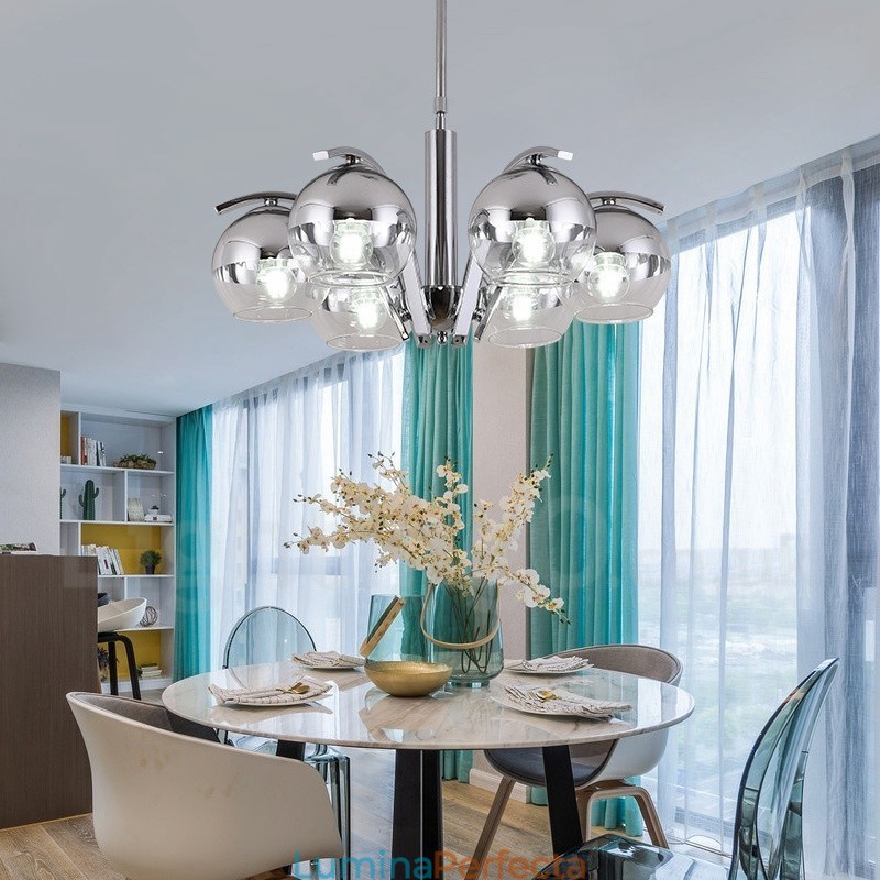 Candelabru Nordic Fashion Aur Argint