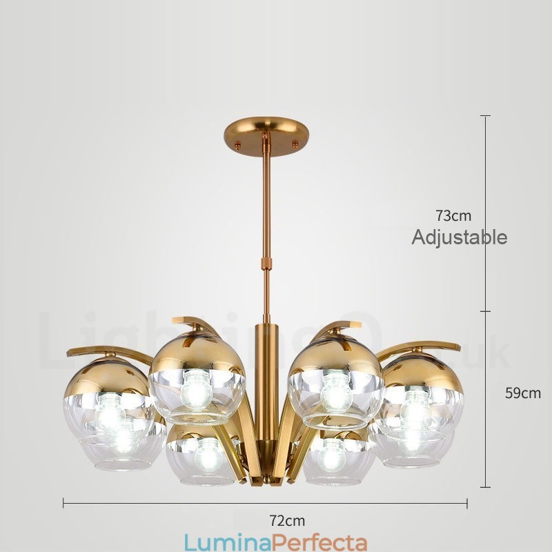 Candelabru Nordic Fashion Aur Argint