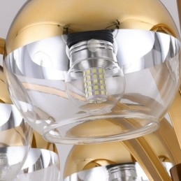Candelabru Nordic Fashion Aur Argint