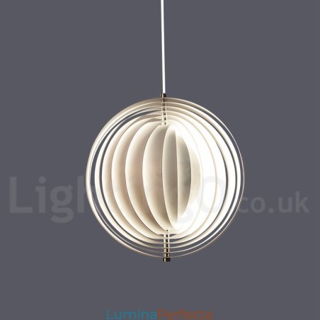 Lampă de suspendare DIY postmodernă Globe White Rotate Lampă de suspendare DIY postmodernă Globe White Rotate