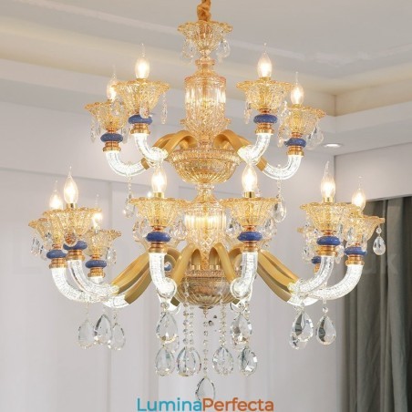 15 (10+5) Lumânare Lumânare Modernă Contemporană, Lumânare, Cu Cristal 15 (10+5) Lumânare Lumânare Modernă Contemporană, Lumânare, Cu Cristal
