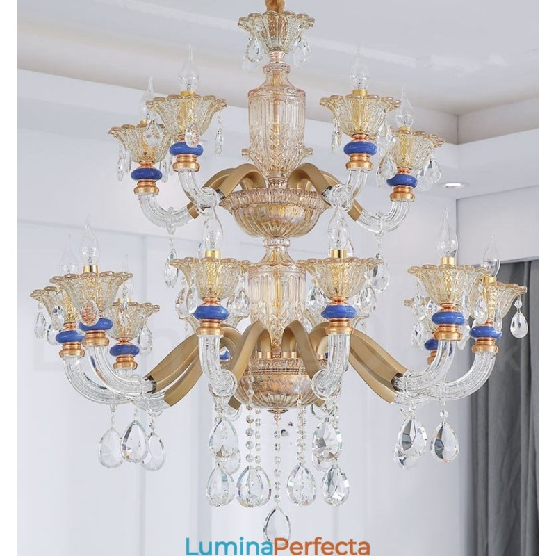15 (10+5) Lumânare Lumânare Modernă Contemporană, Lumânare, Cu Cristal