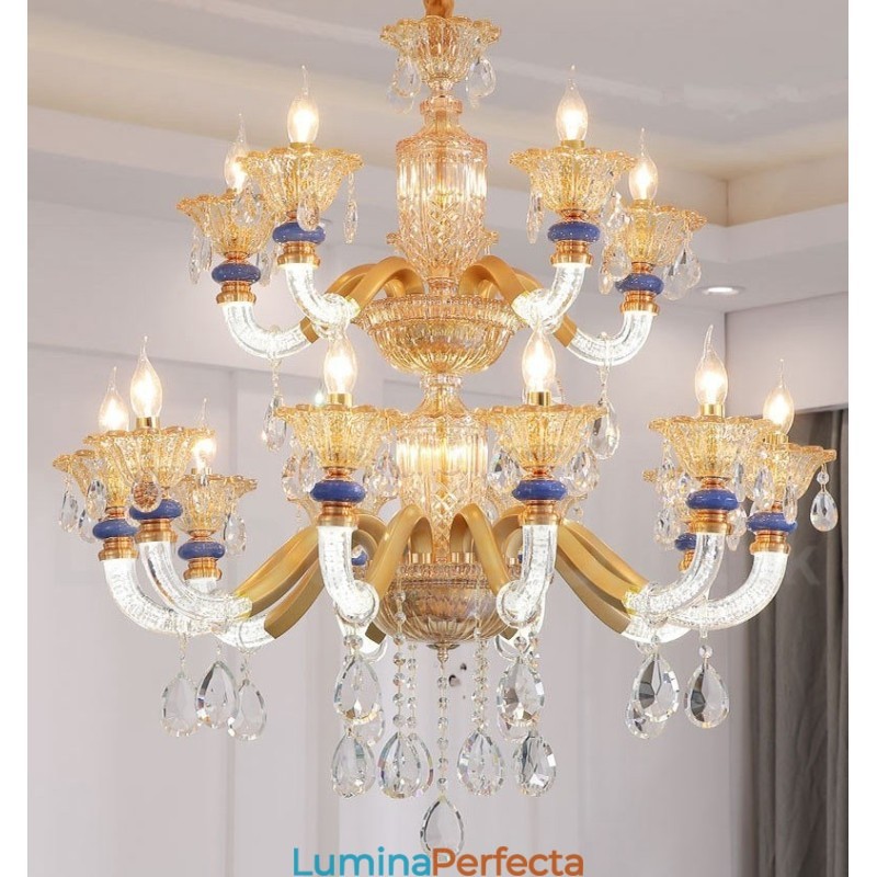 15 (10+5) Lumânare Lumânare Modernă Contemporană, Lumânare, Cu Cristal