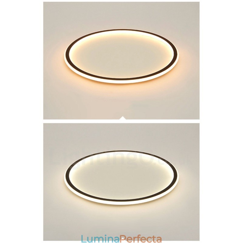Plafoniere ultra subțiri, reglabile, moderne, contemporane, în stil nordic, cu montare încastrabilă, cu telecomandă, pot fi, de asemenea, folosite ca lampă de perete