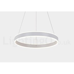 1 Inel Două benzi Lampă suspendată Art Deco 60cm Lumină suspendată