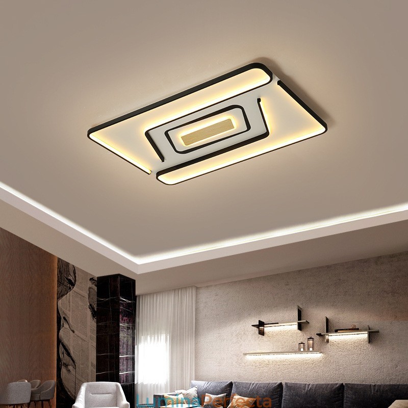 Lumină dreptunghiulară modernă contemporană