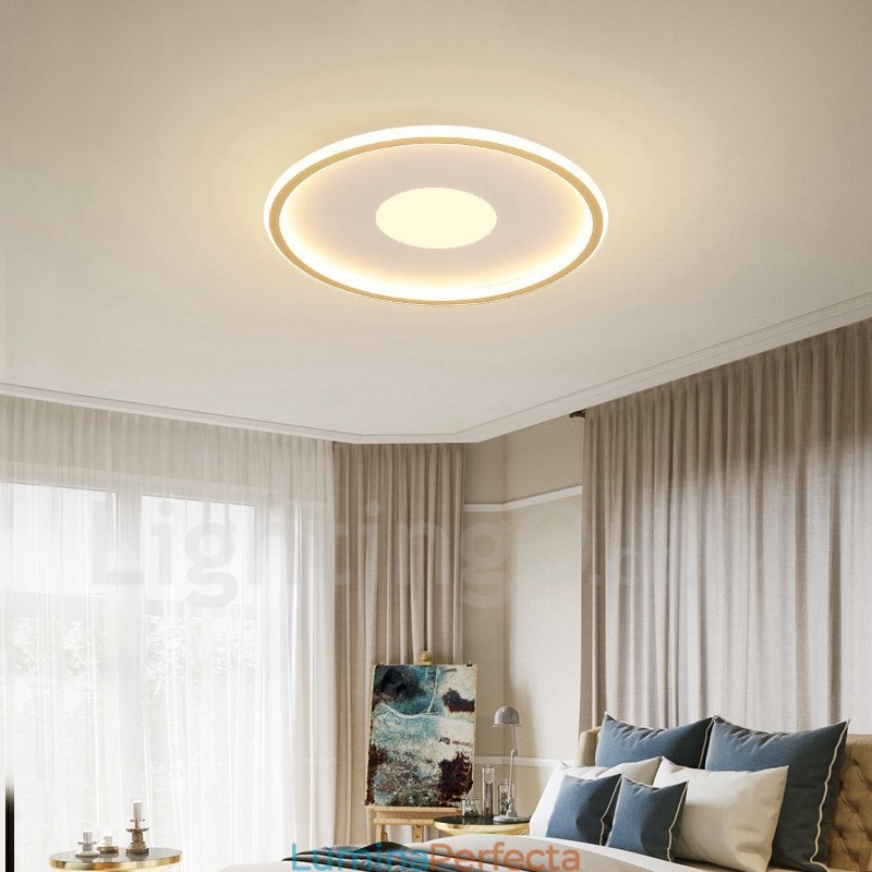 Plafoniere ultra subțiri, reglabile, moderne, contemporane, în stil nordic, cu montare încastrabilă, cu telecomandă, care pot fi, de asemenea, folosite ca lampă de perete