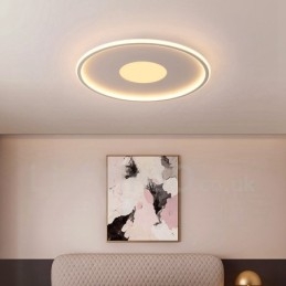 Plafoniere ultra subțiri, reglabile, moderne, contemporane, în stil nordic, cu montare încastrabilă, cu telecomandă, care pot fi, de asemenea, folosite ca lampă de perete